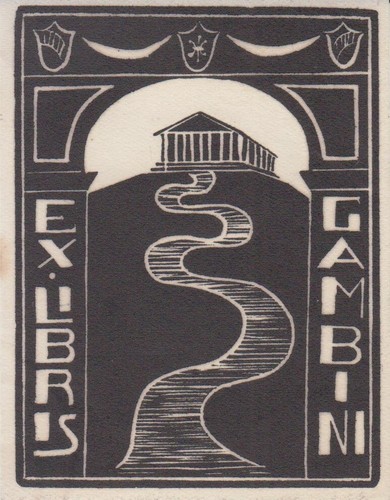 Deux libris gambini - gambini,