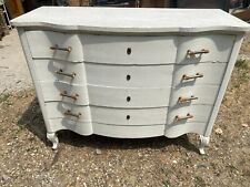 COMO' LACCATO BIANCO A 4 CASSETTI 1930/40