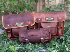 Combinazione in pelle di