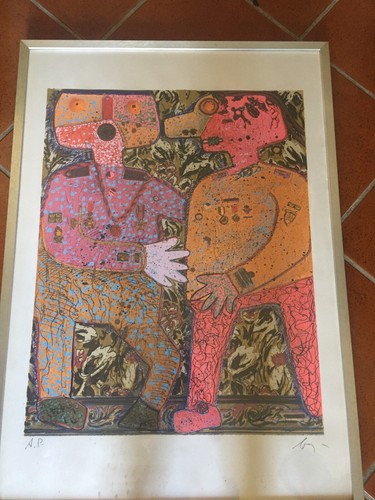 Enrico baj quadro copia - enrico,