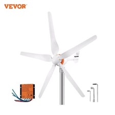 VEVOR 500W 12V Turbina Eolica Generatore Verticale Wind Turbine Eoliche 5 Blades