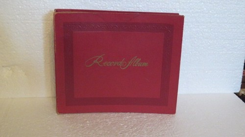 Rpm record storage binder - 45,