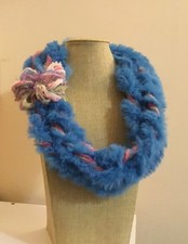 Sciarpa collana, scaldacollo, regalo di Natale, sciarpa misto lana