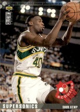 card NBA # 135 Shawn Kemp
