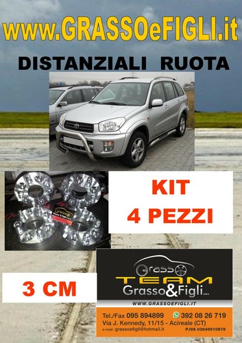 Kit distanziali ruota for - 4,