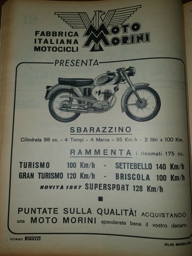 Moto morini sbarazzino - moto,