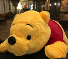 Disney Grande Winnie the Pooh Winnie Peluche Giocattolo Regalo Cuscino Cuscino 55CM