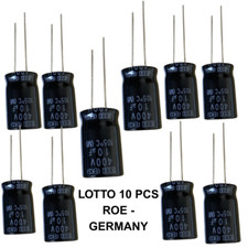 10x Condensatori ROE 10µF