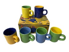 SET 6 TAZZINE DA CAFFE' COLORS
