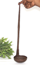 Ferro Antico Utensile Da Cucina Cucchiaio D'olio Tipri Mestolo Vecchio