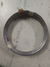 COPPIA CERCHI CROMATI PER MOTO D'EPOCA MISURE 18 X 1,35 Marca Radaelli