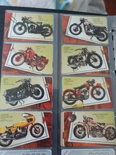 SCHEDE TELEFONICHE SERIE STORIA DELLE DUE RUOTE NUOVE PERFETTE MAGN IN FOLDER