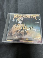 MEGADETH So Far So Good So