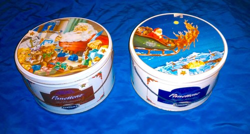 Scatole latta panettone - latta,