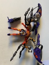 Modellino vintage Beast Wars Transformers Transmetals Rampage incompleta 1997