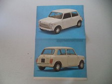 POSTER ANNO 1968 - INNOCENTI MINI MINOR MKII MK II