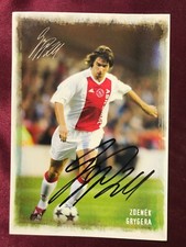 Autografo ZDENEK GRYGERA-Ajax Amsterdam 03/04-65 Cappellini REP. CECA.-Ex-Juventus-AK