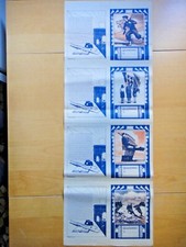 1936 circa-COPERTINE DI QUADERNO-DISEGNI A COLORI-FASCISMO