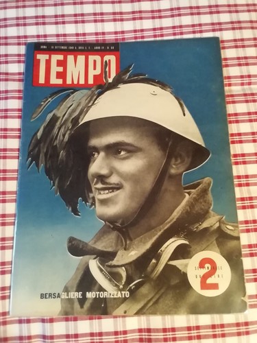 Tempo 1940 giornale 2gm - tempo,
