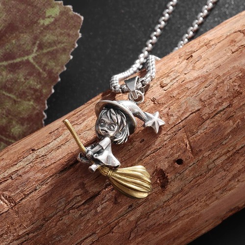 Squisita collana scopa strega - collana,