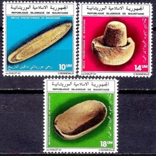 Mauritania 1983 Mulino Pietre Rocce Preistoria Preistoria Archeologia Storia MNH