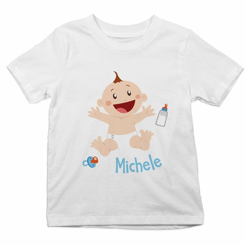 Shirt bambino personalizzata - t,