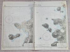 Carta nautica porti di Rovigno e Orsera, Istituto idrografico della Marina, 1969