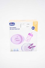 Set Pappa Chicco Rosa Nuovo