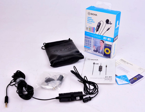 Boya microfono lavalier m1 - microfono,