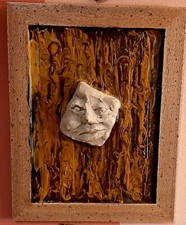 Quadro acrilico assemblaggio