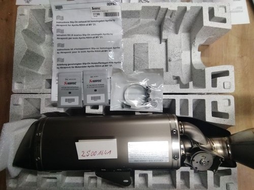 Akrapovic silenziatore slip - akrapovic,