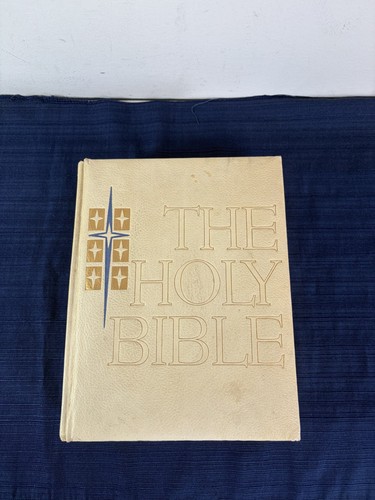Vtg 1960 holy bible king - vtg,