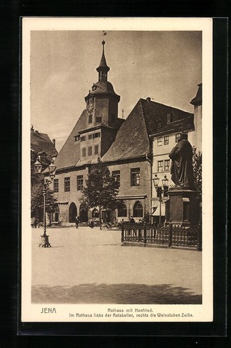 Jena municipio con hanfried - jena,,