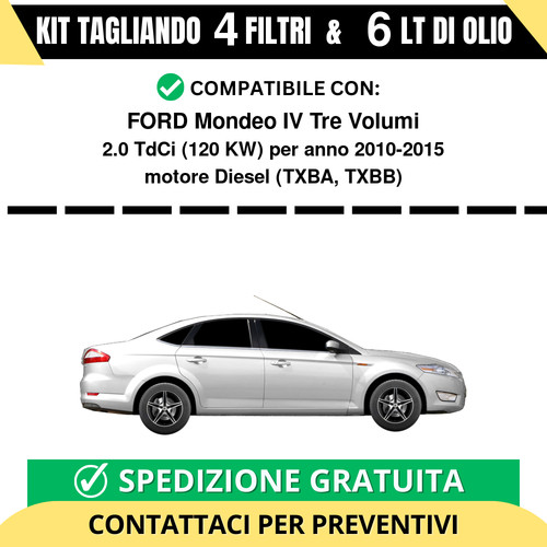 Tagliando per ford mondeo - per,