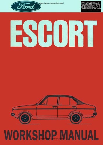 Ford escort mark mk2 - escort, 2