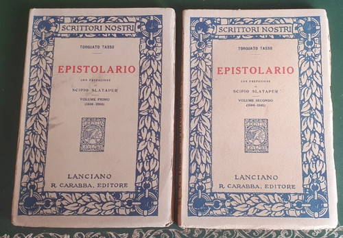 Torquato tasso epistolario - tasso,