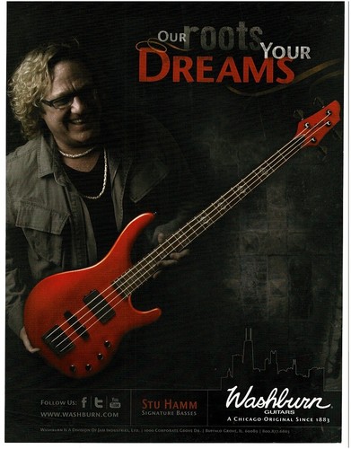 Pubblicità rivista washburn - pubblicità,