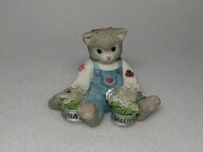 Figurina Gattino Con Salmone