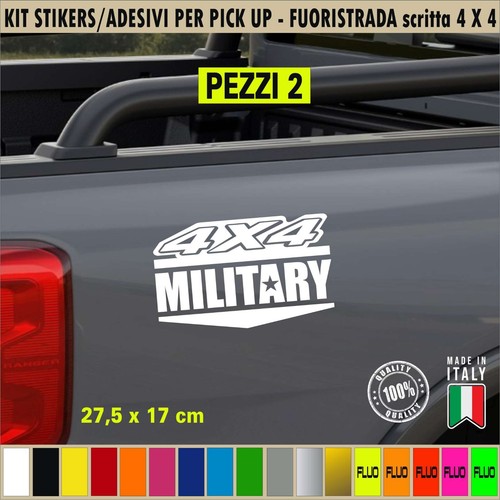 Kit adesivi 4x4 military - kit, off