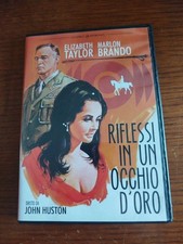 DVD RIFLESSI IN UN OCCHIO D' ORO - JOHN HUSTON 1967 MARLON BRANDO LIZ TAYLOR