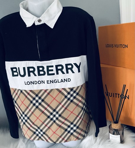 Polo rugby pristine burberry - polo,