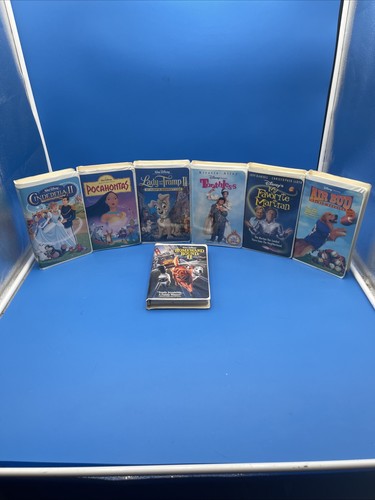 Disney vhs movies lot 7 - disney,