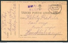 1917 Austria Feldpost K.u.K