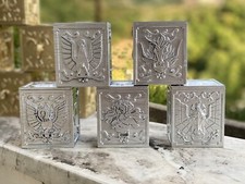 SAINT SEIYA CAVALIERI DELLO ZODIACO PANDORA BOX SCATOLE ARMATURA ARGENTO