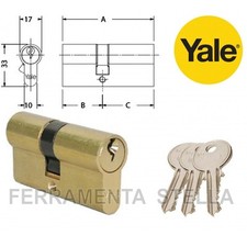 CILINDRO SAGOMATO YALE OTTONE