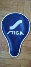 Custodia Racchetta STIGA Anni '80/'90 Blu con Logo stampato - Vintage