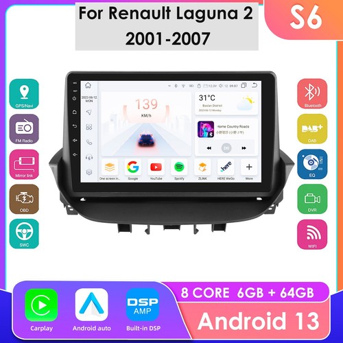 Android13 per renault laguna - 9"android13,