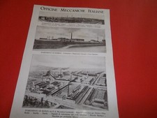 PUBBLICITA 1928 CANTIERI