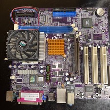 Computer motherboard with cpu - motherboard,