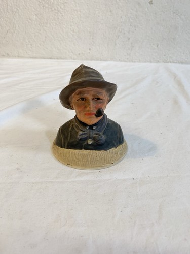 Antique painted ceramic - ceramic, statue